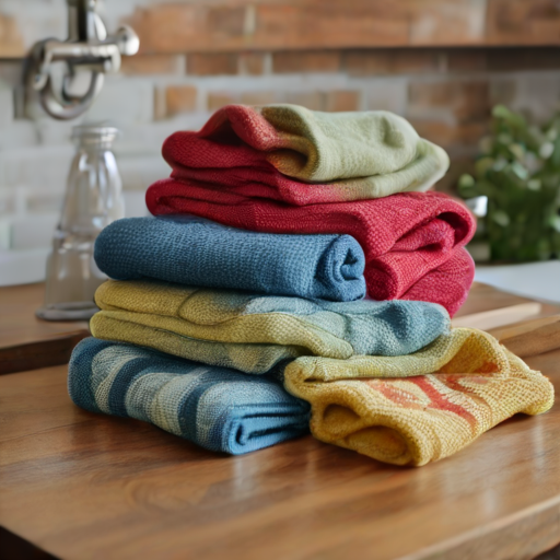 Afbeelding van Duurzame herbruikbare vaatdoeken voor een groenere wereld