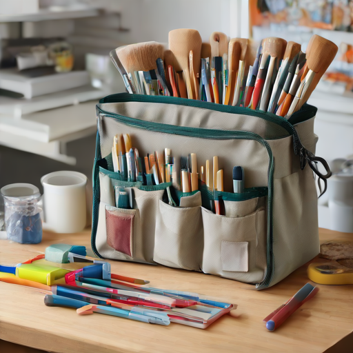 Afbeelding van Multifunctionele opbergtassen voor al uw hobby's