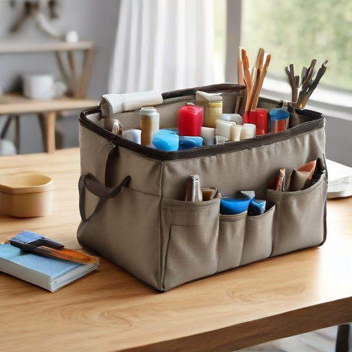 Afbeelding van Maak zelf multifunctionele opbergtassen voor huisdecoratie