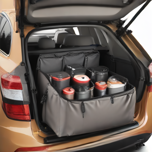 Afbeelding van Multifunctionele opbergtassen voor in de auto: tips en tricks