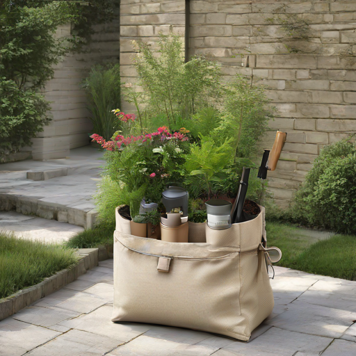 Afbeelding van Multifunctionele opbergtassen voor in de tuin tips