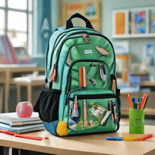 Afbeelding van Multifunctionele opbergtassen voor schoolkinderen