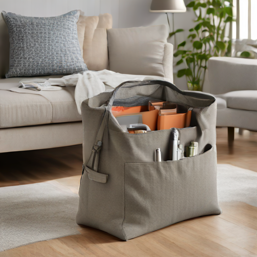 Afbeelding van Multifunctionele opbergtassen combineren met andere oplossingen