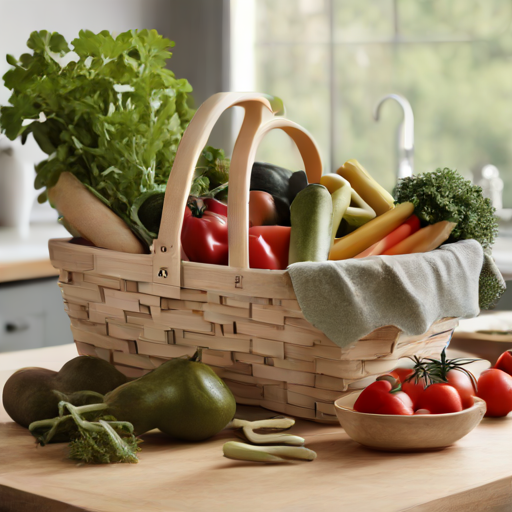 Afbeelding van Beste herbruikbare manden voor boodschappen: Duurzaam en Praktisch