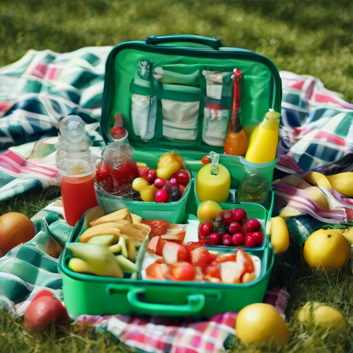 Afbeelding van Perfecte plastic lunchorganizers voor jouw picknick