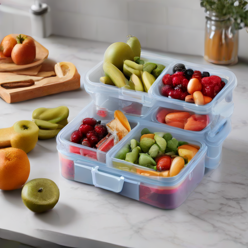 Afbeelding van Veiligheid van plastic lunchorganizers voor voedselopslag