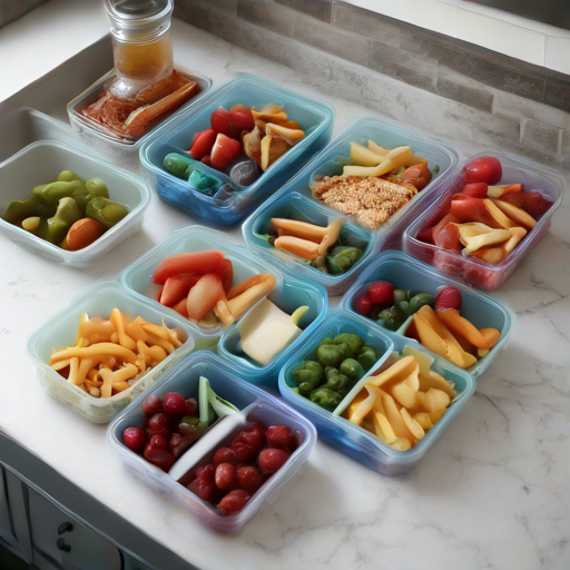 Afbeelding van Hoeveel plastic lunchorganizers heb ik nodig voor mijn gezin?