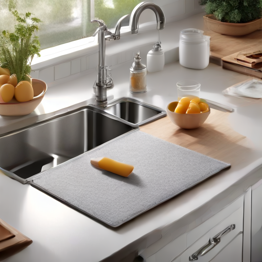 Afbeelding van Bespaar Ruimte met Multifunctionele Afdruipmatten