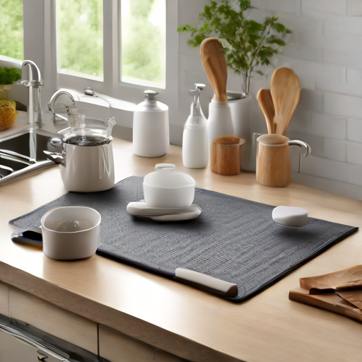Afbeelding van Multifunctionele afdruipmatten en keukenaccessoires combineren