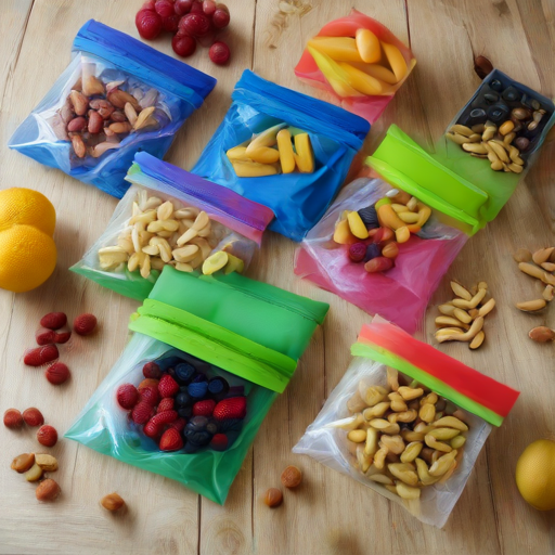 Afbeelding van Beste herbruikbare snackzakjes voor kinderen: topkeuzes