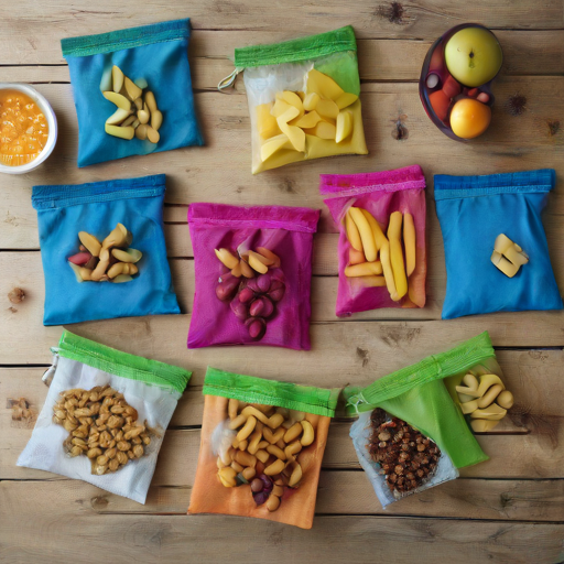 Afbeelding van Wat kost een set herbruikbare snackzakjes?