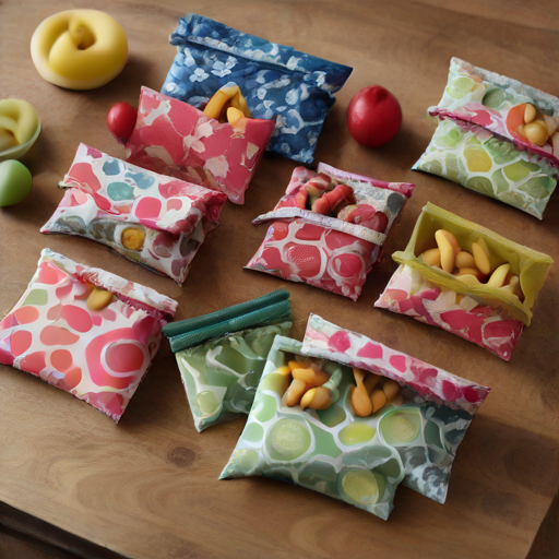 Afbeelding van Maak je eigen herbruikbare snackzakjes van stof