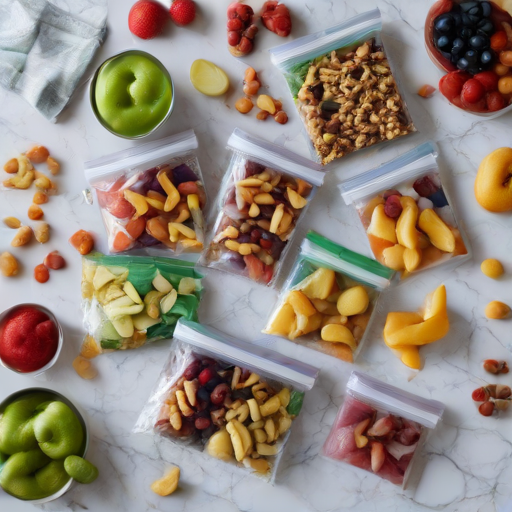 Afbeelding van Herbruikbare Snackzakjes voor Lunches: Duurzaam en Praktisch