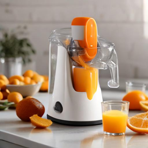 Afbeelding van Gebruik van plastic citruspersen voor sap maken