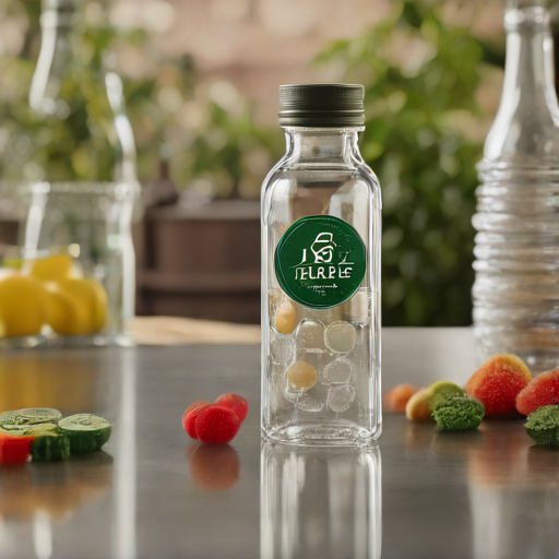 Afbeelding van Herbruikbare flessendoppen en glazen flessen combineren