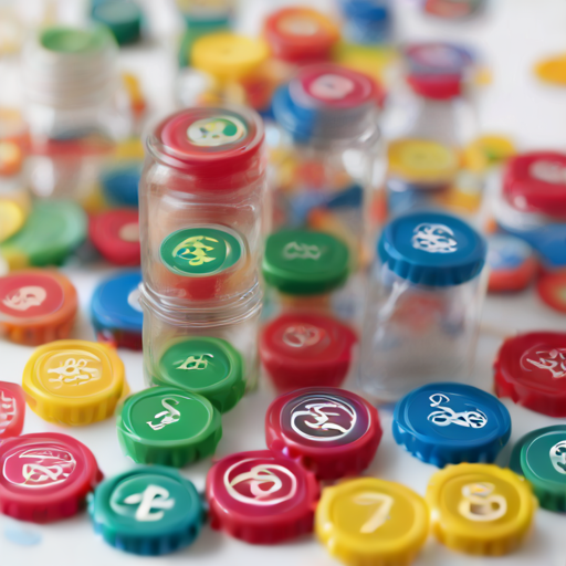 Afbeelding van Geschikte herbruikbare flessendoppen voor kinderen