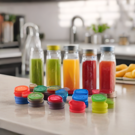 Afbeelding van De beste herbruikbare flessendoppen voor smoothies