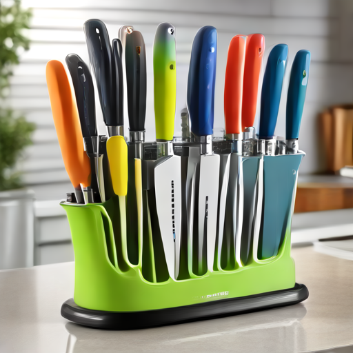 Afbeelding van Organiseer Gemakkelijk met Plastic Messenrekken