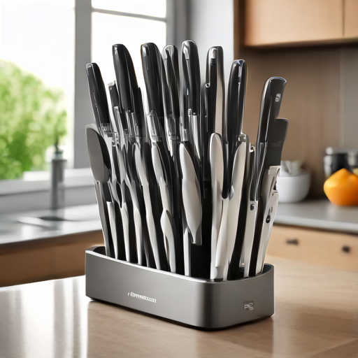 Afbeelding van Plastic messenrekken: de ideale oplossing voor uw keuken