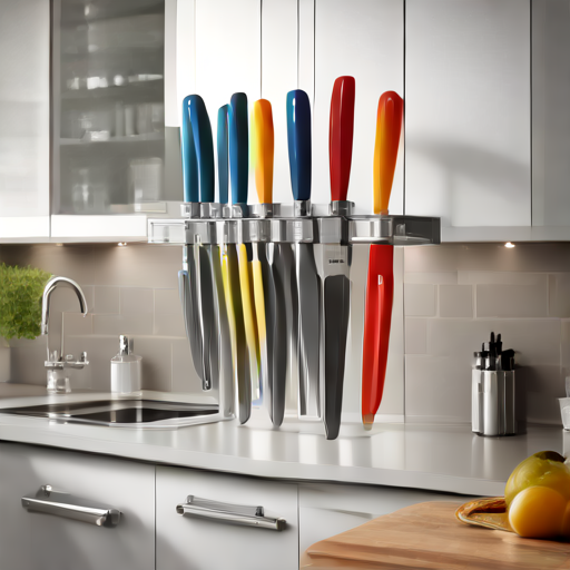 Afbeelding van Organiseer je plastic messenrekken eenvoudig en efficiënt