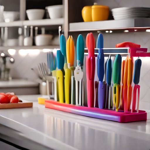 Afbeelding van Goedkoopste plastic messenrekken in bulk kopen