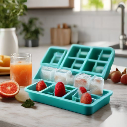 Afbeelding van Herbruikbare IJsvormpjes Thuis Maken: Zo Doe Je Dat!