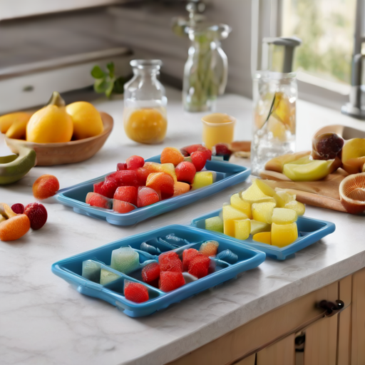 Afbeelding van Herbruikbare ijsvormpjes in de diepvries: tips en voordelen