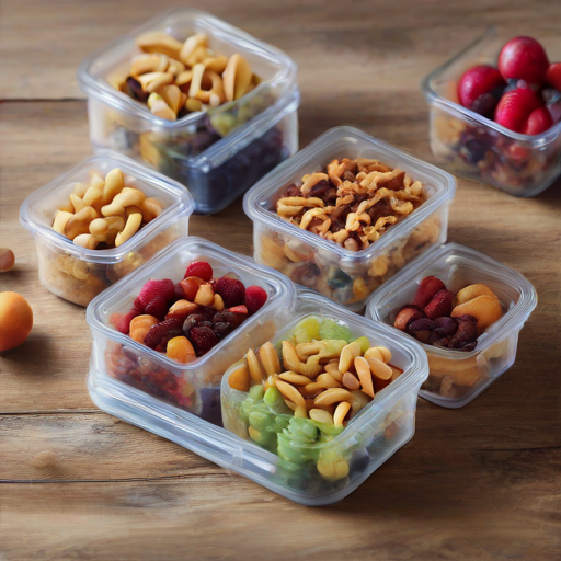 Afbeelding van Herbruikbare snackdoosjes en andere verpakkingen combineren