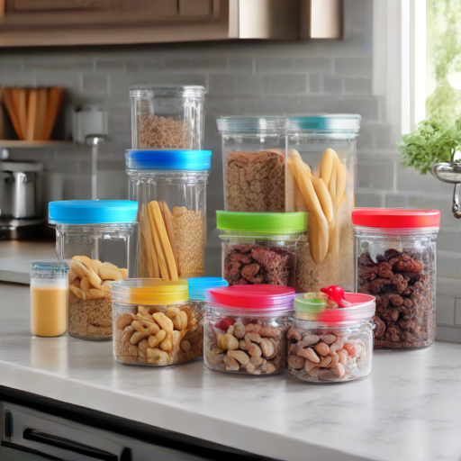 Afbeelding van Organiseer Herbruikbare Snackdoosjes in de Keuken