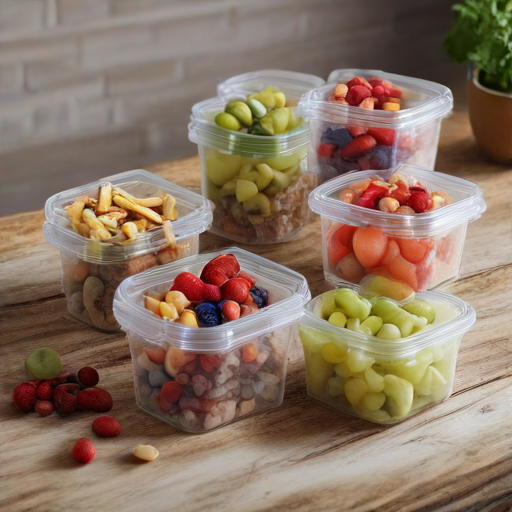 Afbeelding van Herbruikbare snackdoosjes: Duurzaam en milieuvriendelijk