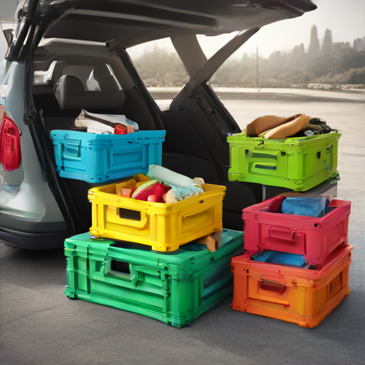 Afbeelding van Ontdek de Beste Opvouwbare Kratten voor in de Auto