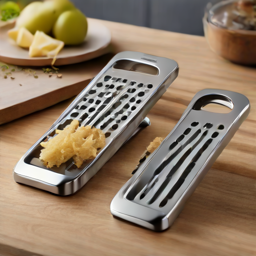 Afbeelding van Herbruikbare RVS-raspen en Keukenhulpen Combineren