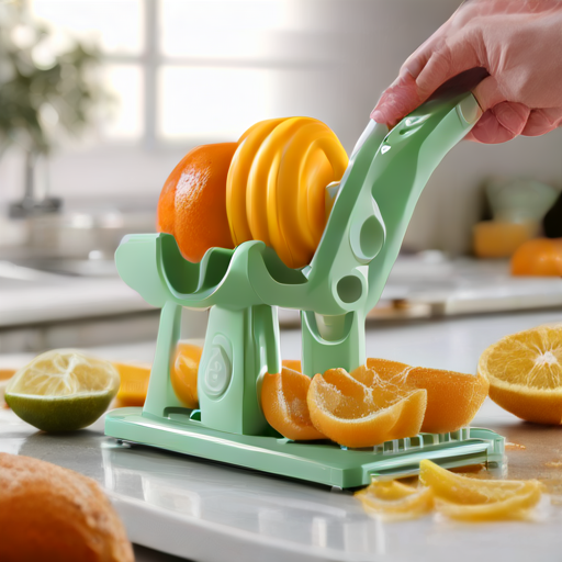 Afbeelding van Top plastic fruitsnijders voor perfecte citrusvruchten