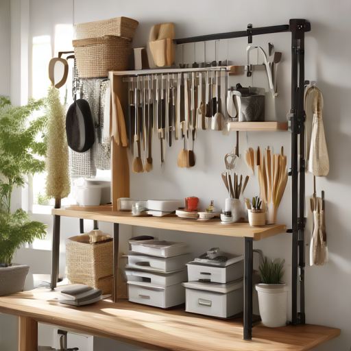 Afbeelding van Multifunctionele ophangrekken voor hobbybenodigdheden