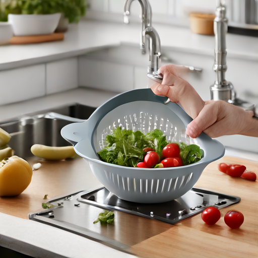 Afbeelding van Verbeter je opvouwbare groentezeven met deze tips