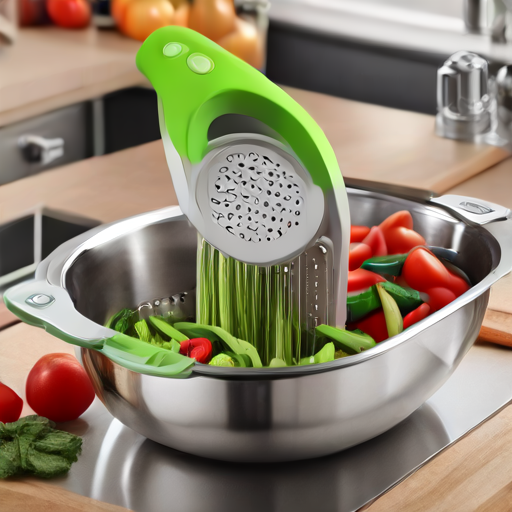 Afbeelding van Gebruik opvouwbare groentezeven voor maximale efficiëntie
