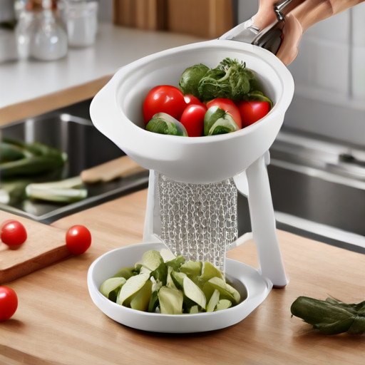 Afbeelding van Maak je eigen opvouwbare groentezeven eenvoudig zelf