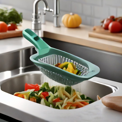 Afbeelding van Opvouwbare Groentezeven voor Diverse Groentesoorten