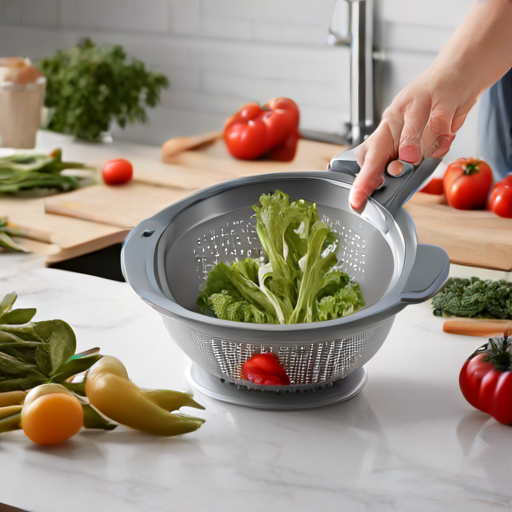 Afbeelding van Duurzame opvouwbare groentezeven voor elke keuken