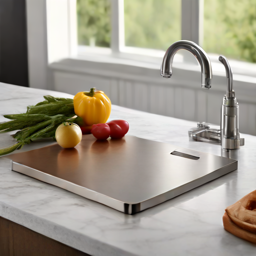 Afbeelding van Waar koop je multifunctionele RVS-snijplanken?