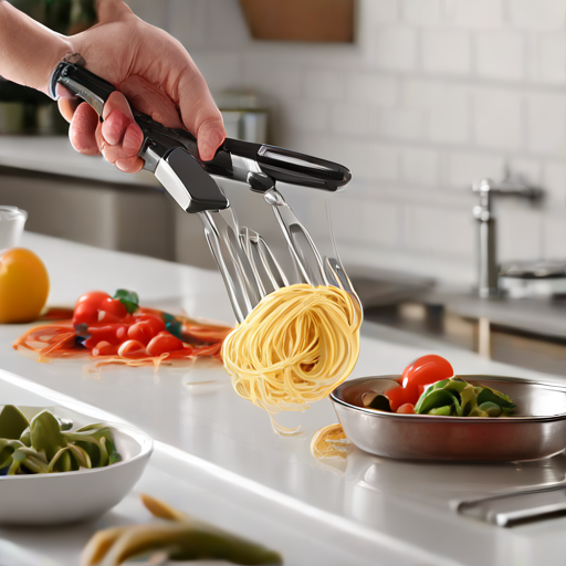 Afbeelding van Herbruikbare spaghettitang: de ideale keukenhulp