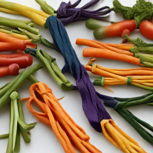 Afbeelding van Herbruikbare groentenbinders: Duurzaam en praktisch gebruik