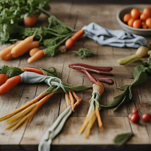 Afbeelding van Herbruikbare groentenbinders en duurzaamheid uitgelegd