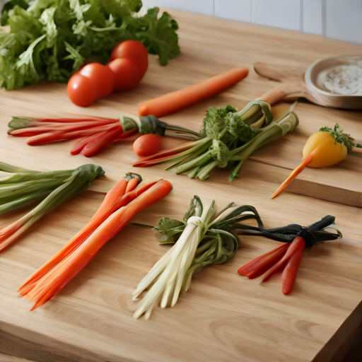 Afbeelding van Herbruikbare groentenbinders: onmisbaar in jouw keuken