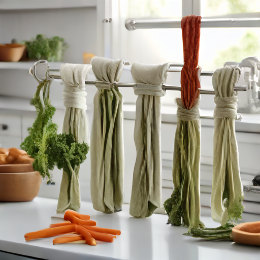 Afbeelding van Onderhoud van herbruikbare groentenbinders: Tips en tricks