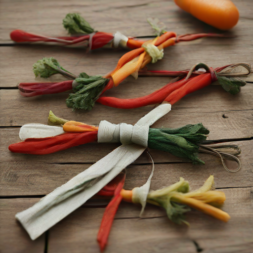 Afbeelding van DIY Herbruikbare Groentenbinders: Eco-vriendelijk en Creatief