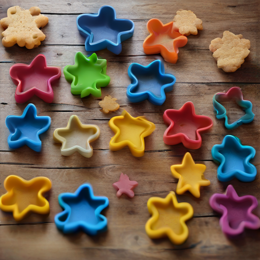 Afbeelding van Geschikte plastic koekvormen voor grote koekjes