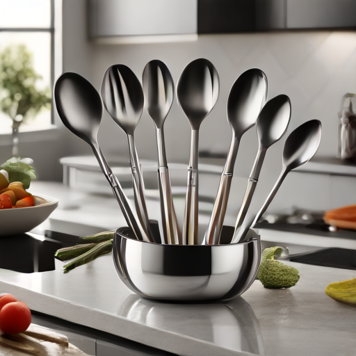 Afbeelding van Multifunctionele roerlepels en hun keukengebruik