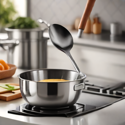 Afbeelding van Veilige multifunctionele roerlepels voor hoge temperaturen