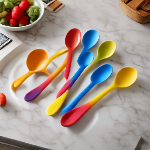 Afbeelding van Geschikte multifunctionele roerlepels voor kinderen